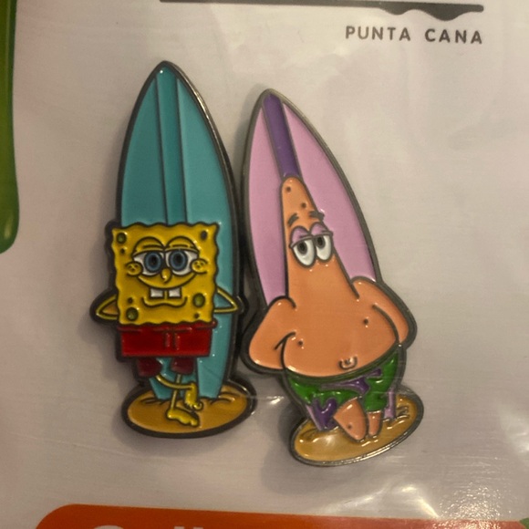 SpongeBob SquarePants Collrctor Pin Nickelodeon Resorts Punta Cana - Picture 4 of 4